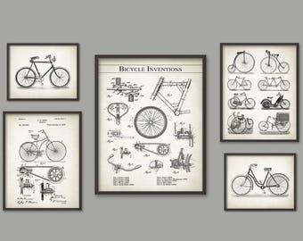 Bicycle wall art | Etsy