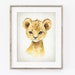 PRINTABLE Cute ZOO Animals Print Set of 12, Baby Animal Nursery Wall ...