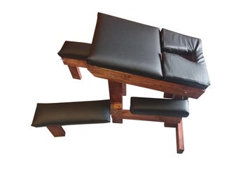 Stained plus size spoiler spanking/sex bench