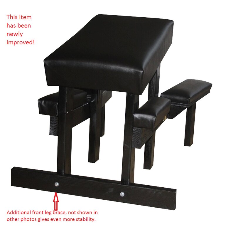 Plus size angle spanking bench 