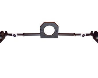 Barras separadoras de brazos y piernas con liberación automática para bondage en el dormitorio.