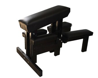 Angle spanking bench
