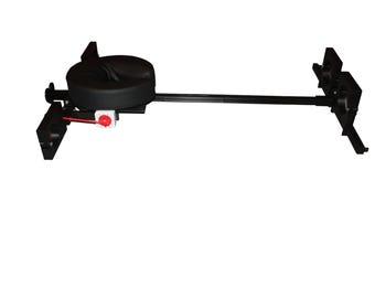 Self-bondage doggy stockade spanking bench/flogging bench with face cradle