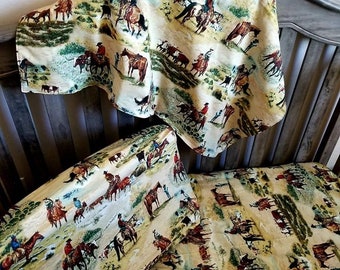 Western Baby Blanket Etsy
