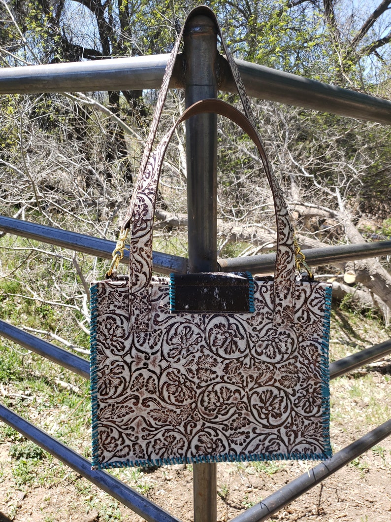 STUNNING Cowhide Diaper Bag Cowhide Purse Western Purse Etsy