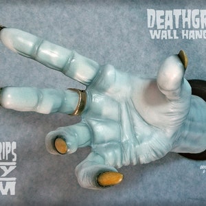 Right Vampire/Dracula/Wizard Hand DEATHGRIPS™ Wall Hanger by Artist Gabe Escamilla