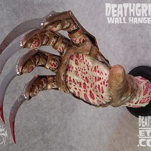 Nightmare Glove DEATHGRIPS™ Wall Hanger by Artist Gabe Escamilla