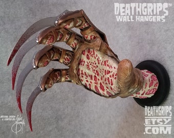 Nightmare Glove DEATHGRIPS™ Wall Hanger by Artist Gabe Escamilla