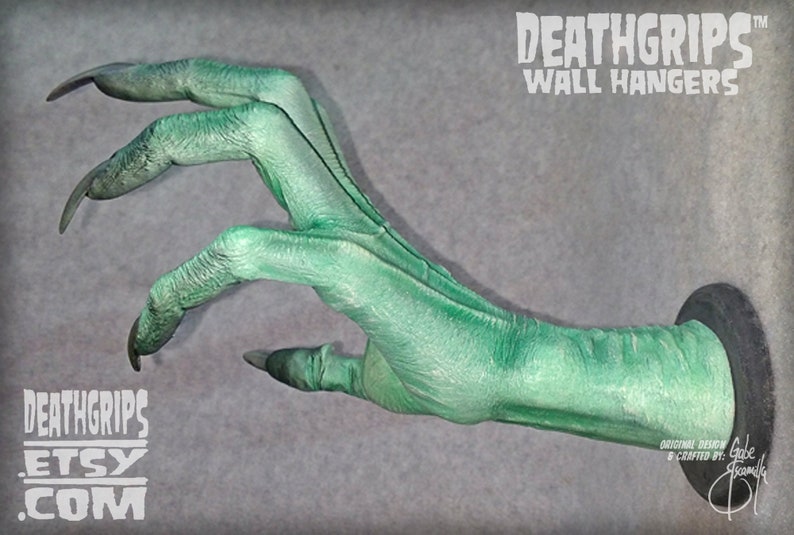 Left WITCH Hand DEATHGRIPS™ Wall Hangers by Artist Gabe Escamilla image 2