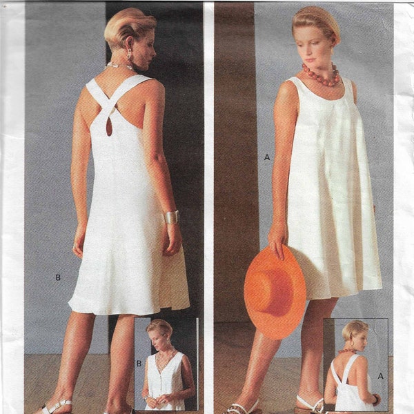 Vogue Designer Original Pattern 2709 - Designed by Betty Jackson - Sizes 6-8-10 - Uncut and Factory Folded