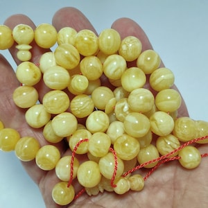 Landscape amber Islamic rosary