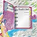 Printable Diet Planner &amp; Diary Filofax Mini Size 6.7cmx10.5cm Kestrel ...