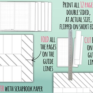 A4 Size Midori Printable Inserts Plannergrid: Unique Grid System for ...