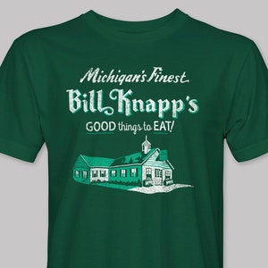 Bill Knapp&#39;s Short Sleeve Detroit T-Shirt - Detroit Archive Co.