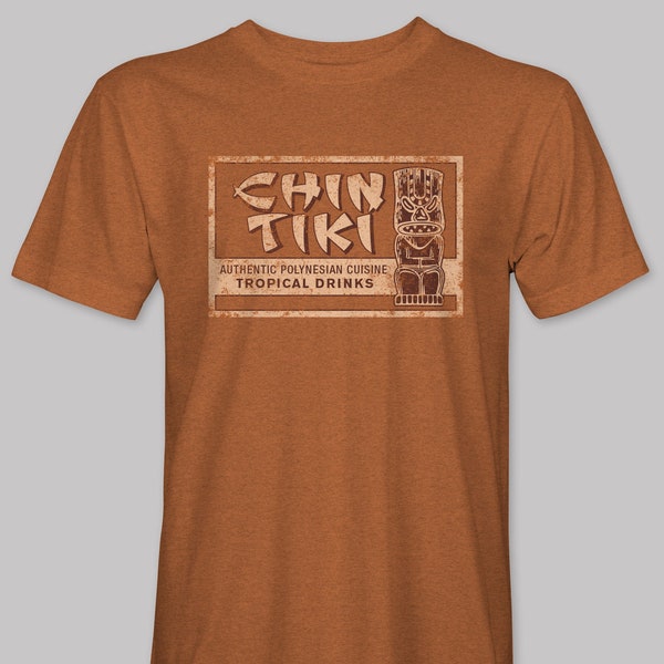 Chin Tiki Short Sleeve Detroit T-Shirt - Detroit Archive Co.