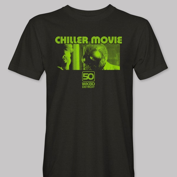 50 WKBD Chiller Movie Short Sleeve Detroit T-Shirt - Detroit Archive Co.