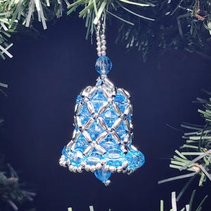 Beaded Bell Ornaments