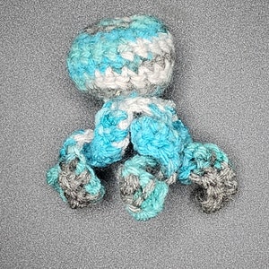Crocheted Jellyfish Cat Toy