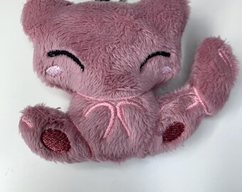Fanart poke Mew eyes close pink