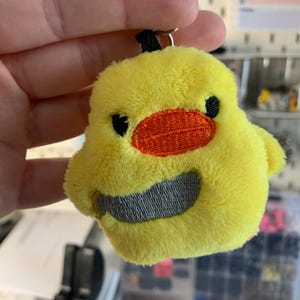 Duck with knife