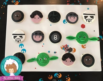 Star Wars inspired cookies