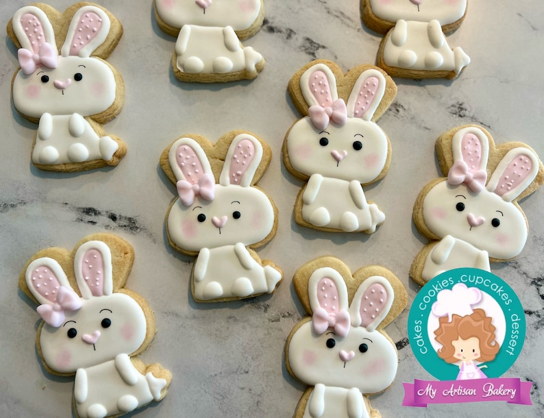 Bunny sugar cookies image 3