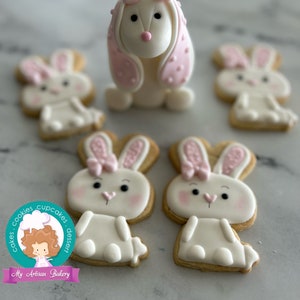 Bunny sugar cookies image 6