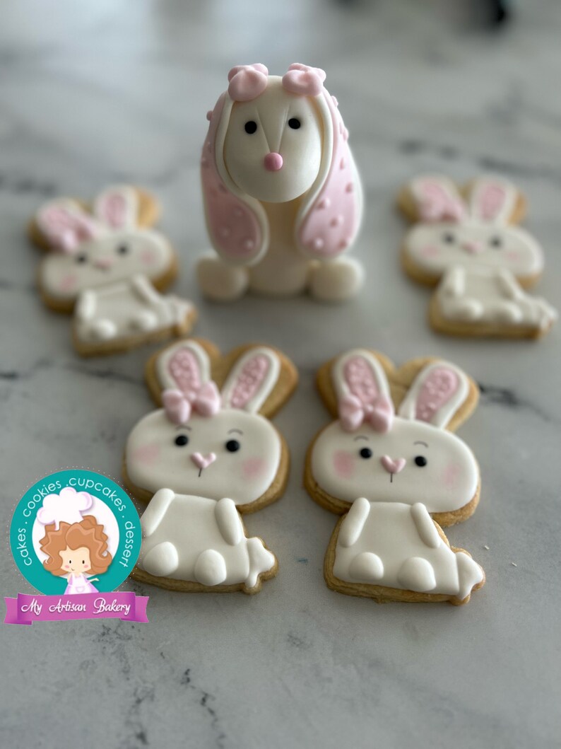 Bunny sugar cookies image 6