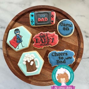 Father’s Day sugar cookies