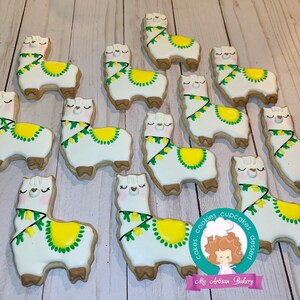 LLama Sugar Cookies