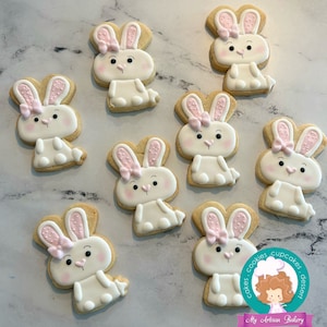 Bunny sugar cookies image 1