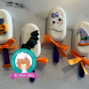 Halloween Cakesicles