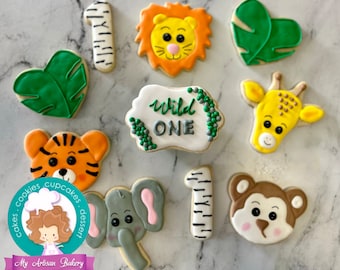 Wild one sugar cookies