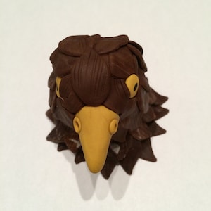 Eagle fondant cake topper zdjęcie 5