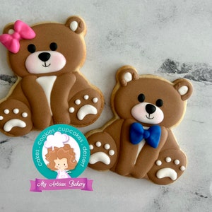 Bear sugar cookies