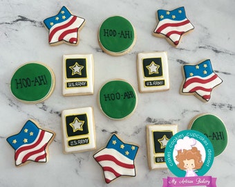 Army sugar cookies