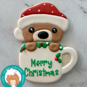 Christmas mug cookies