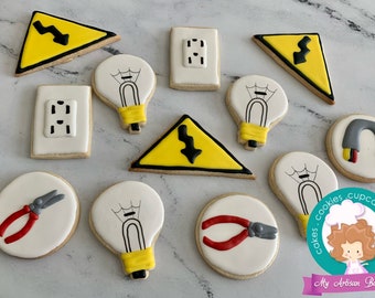 Electrical  tools sugar cookies