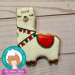 LLama Christmas cookies
