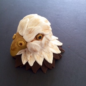 Eagle fondant cake topper zdjęcie 1