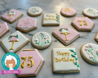 Birthday sugar  cookies