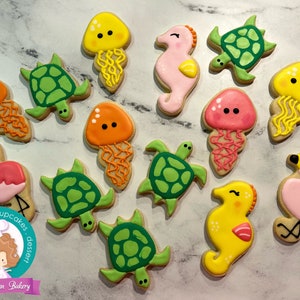 Sea creature sugar  cookies