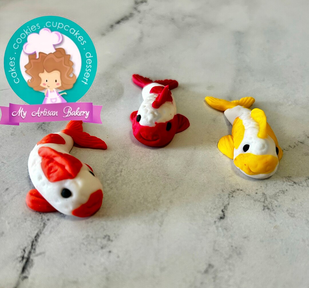 Fish Fondant Cake Topper - Etsy