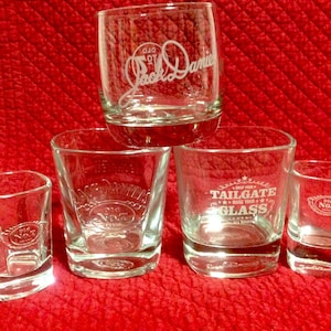 Five Jack Daniel's Glasses Never Used