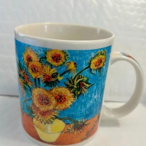 Painting Sunflowers Vincent Van Gogh Chaleur