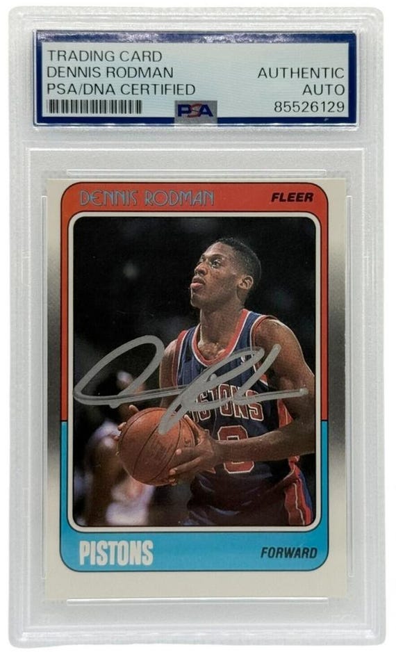 DENNIS RODMAN RC 1988 FLEER 【公式通販】