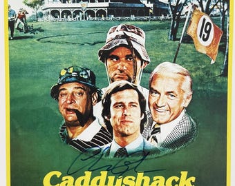 Chevy Chase Autographed Caddyshack 11x17 Photo BAS Authenticated