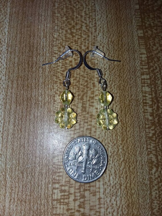 under black earring