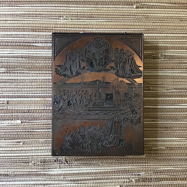 Copper Plate Etching Etsy