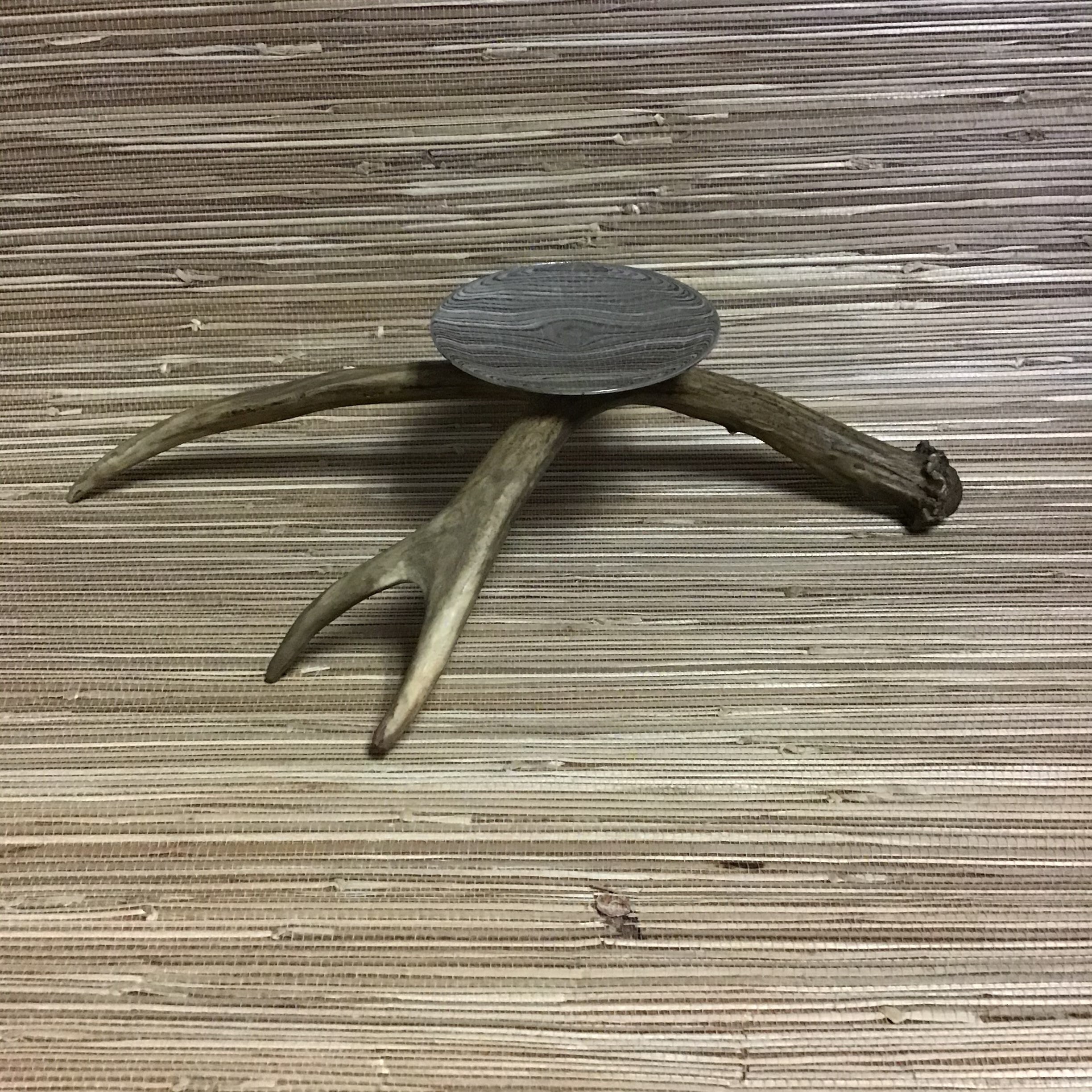 Faux antler candle holder Etsy